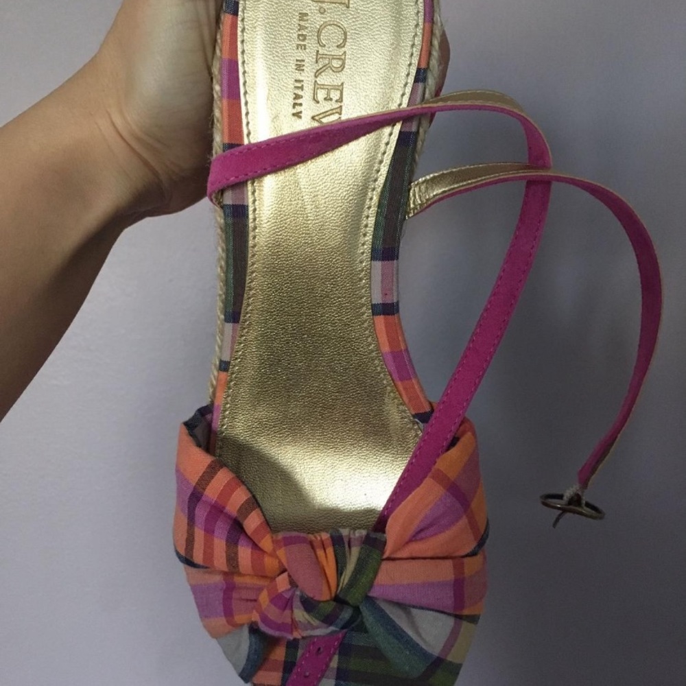 J crew wedges